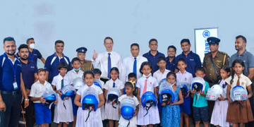 අලියාන්ස් ලංකා වෙතින් ළමා යතුරුපැදි ආරක්‍ෂිත හිස්වැසුම් ප්‍රදානය කෙරේ…