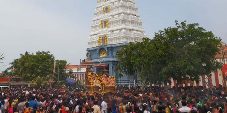හලාවත මුන්නේෂ්වරම් කෝවිලේ ‘අලංකාර උත්සවය’ ඇරඹේ!