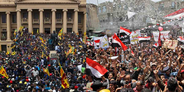 කෙල්ල කොල්ලනි වරෙව්, නැගිටිව්, යමව් සටනේ සක් පිඹින්නට… ඒ කැරලි වගේද මේ අරගල සහෝ…