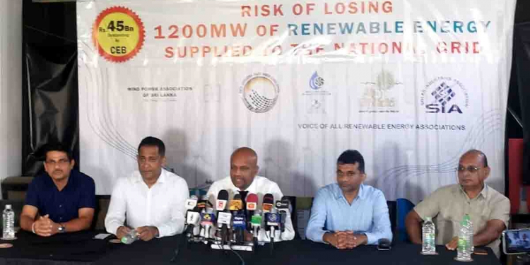 පුනර්ජනනීය බලශක්ති අංශය බලශක්ති සුරක්ෂිතතාව ස්ථාපිත කිරීම සඳහා RW සහාය දක්වයි