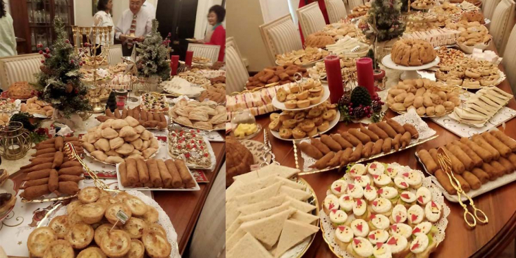 මිනිස්සුන්ට කන්න නැති වෙලාවේ.. මිනිස්සු දුක් විඳින වෙලාවක කොළඹ නගරාධිපතිනියගේ නිල නිවසේදී ලබා දුන් සුපිරි පාටියක කෑම මේසේ ෆොටෝ හෝ ගාලා සමාජ මාධ්‍යයේ යනවා! (PHOTOS)