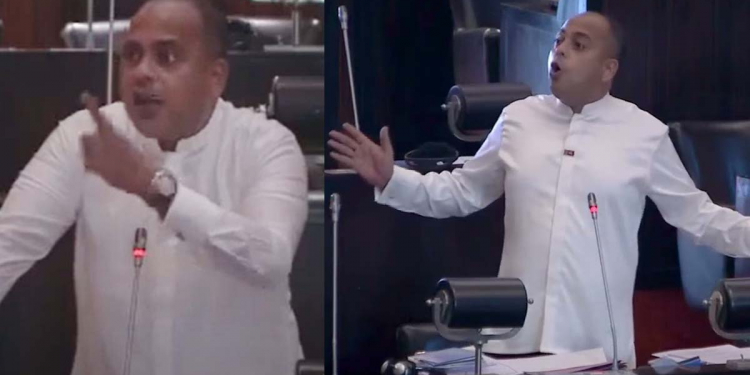 එක ආසනයක්වත් ගන්න බැරිව මෙතන ඇවිත් පච කෙළිනවා! එයා හිතන් ඉන්නේ එයා මහරජා කියලා! DS හදපු පක්ෂය කෑවා! මෝඩ එයා! හොරු රකින්නේ එයා! අපිට පාට් දාන්න ලෑස්ති වෙන්න එපා! එන හැම දවසෙම විරෝධතා තියලා පාර්ලිමේන්තුවෙන් පන්නනවා! ඡන්දය කල් තිබ්බොත් හන්දියක් ගානේ විරෝධතා පවත්වනවා! ඡන්ද නොතියන්න එයා මැතිවරණ කොමසාරිස්ද? සිරිවර්ධන ඔයත් හිරේ යන්න ලෑස්ති වෙන්න! මරික්කාර් පාර්ලිමේන්තුව හොල්ලයි! ජනාධිපතිට ගහගෙන ගහගෙන යයි! VIDEO