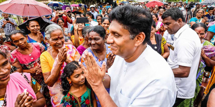 කොන්ත්‍රාත් කරන-හොරකම් කරන-පගා ගහන-අල්ලස් ගන්න මන්ත්‍රී කෙනෙක් ඕන නම් වෙන පක්ෂවලට ඡන්දය දෙන්න! ගම ‌හදන-පිරිසුදු-ජනතාවාදී මන්ත්‍රී කෙනෙක් ඕන නම් සමගි ජන බලවේගයට ඡන්දය දෙන්න! සජිත් තිරුක්කෝවිල්වලට එයි! VIDEO & PHOTOS