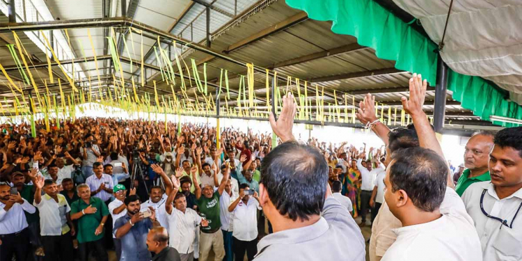 රටේම ජනතාව දුකේ සිටිද්දී අලි-කපුටු-පොහොට්ටු ආණ්ඩුව පාලන කාලය දීර්ඝ කරගන්න කුමන්ත්‍රණ කරනවා! ඒ සියලු කුමන්ත්‍රණ පරාජය කරනවා! සජිත් එද්දී වැලිමඩ මහසෙනගක්!