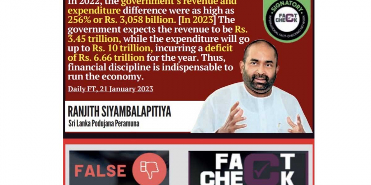 මුදල් රාජ්ය අමාත්ය සියඹලාපිටිය ආණ්ඩුවේ වියදම් ගැන බොරු කියලා මාට්ටු වෙයි! FACT CHECK සාක්ෂිත් එක්කම ඔප්පු කරලා පෙන්වයි!