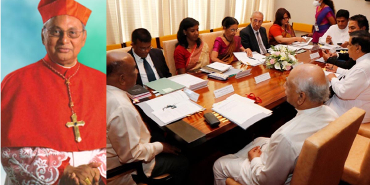 බරපතළ චෝදනා එල්ල වී ඇති අයට පොලිස්පති ධූරය දෙන්න එපා! කාදිනල් හිමියන්ගෙන් ව්යවස්ථාදායක සභාවට විශේෂ ලිපියක්!
