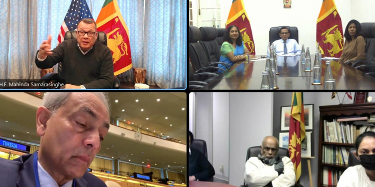 මහින්ද සමරසිංහගෙන් වැඩ කරන විදිහ ගැන විදේශ සේවා නිලධාරීන්ට රාජ්‍යතාන්ත්‍රික සැසියක්! PHOTO