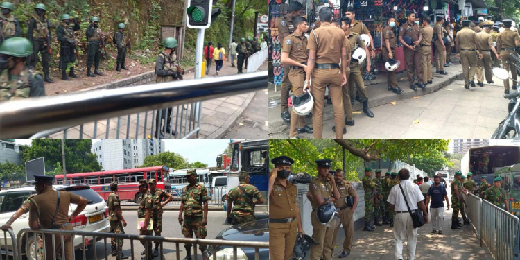 අන්තරේ කොටුවට එන්න කලින් පොලිසියයි හමුදාවයි කොටුවට එයි!