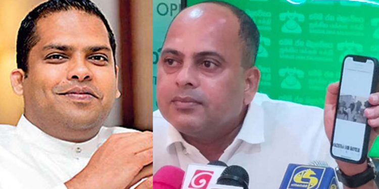 අලියාගෙන් අයින්‌ වෙලා දුරකතනය හදපු හැටි! සජිත්ව අපේක්ෂකයා කරපු හැටි! ගෝඨාභයට තිබ්බ බය නැති කරපු හැටි! මුලින්ම ජනාධිපති ලේකම් කාර්යාලය ඉස්සරහට ගිය හැටි! හරීන් කියපු කතාවලට මරික්කාර් වීඩියෝත් එළියට දමමින් උත්තර දෙයි! VIDEO