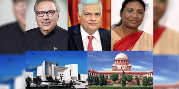 නීතියේ දෙව්දුව ලෙන් දොර හරියි, ශ්‍රේෂ්ඨාධිකරණය නියෝග දීම අරඹයි, ජනාධිපතිවරු තිදෙනෙක් රෙදි හකුලා ගනියි…