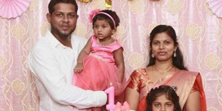 තවත් මහා ඛේදවාචකයක්! ණය ගෙවාගන්න බැරිව පවුලක්ම දිවි නසාගනී! පියා දියණියන් දෙදෙනාටයි බිරියටයි වහ පොවා බාල්කයක එල්ලෙයි!