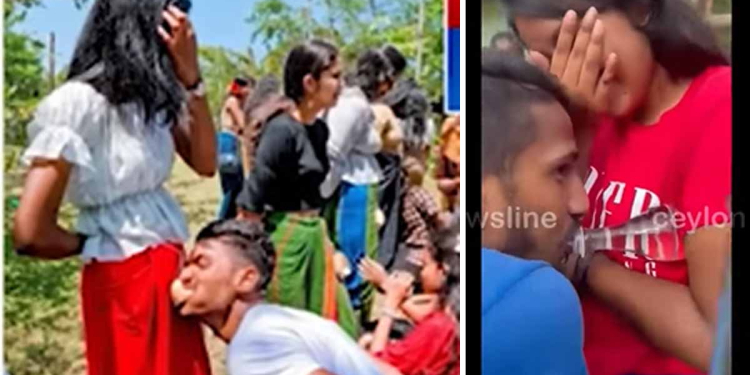 කෙල්ලන්ගේ ඉණේ බනිස් එල්ලලා කොල්ලන්ට කන්න කියනවා! කෙල්ලන්ගේ කිහිල්ලේ බෝතලේ තියලා කොල්ලන්ට සූප්පුවෙන් කිරි බොන්න කියනවා! මොන කුණුහරුප අවුරුදු උත්සවද මේ? අම්මලා තාත්තලා ගමේම මිනිස්සු ඉස්සරහා මේ විදිහට තමන්ගේ දුවලාව පාච්චල් කරනවා බලන් ඉන්නේ කොහොමද? දැන්ම මේව නැවැත්තුවේ නැත්නම් තව ඉස්සරහට මොන මොන තරග එයිද දන්නේ නෑ! VIDEO