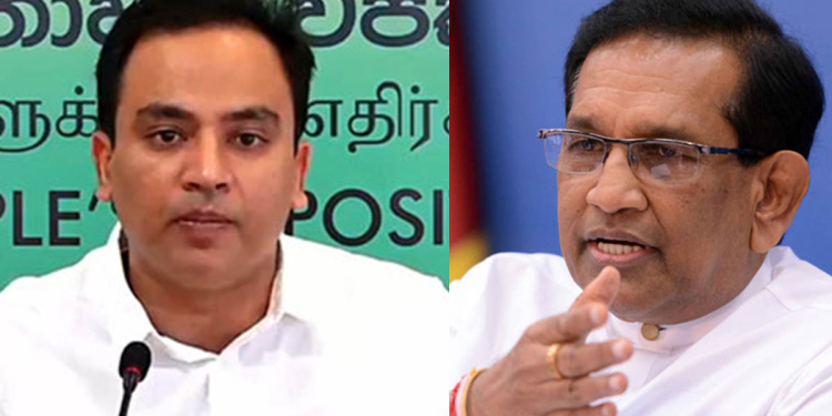 ඊයෙ පාර්ලිමේන්තු දිනයේදී 20ක් යනවා කියලා පත්තරේ දැම්මා! නම් පවා දාලා තිබ්බා! කවුරුහරි ගියාද? සජබ කවුරුවත් ආණ්ඩුවට යන්නෙ නෑ! කවුරුහරි ගියොත් යන්නේ ඇමැතිකම් බලාගෙන! මිලියන 200ක් 300ක් සල්ලි බලාගෙන! ඇමැතිකමක් අරන් රාජිත ගියොත් යන්නෙ වළපල්ලට! ඒකත් රාජපක්ෂ ඔඩොක්කුවට! VIDEO
