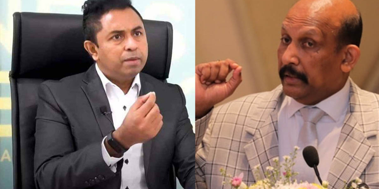 ආරක්ෂක ලේකම්වරයා චමුදිතගෙනුයි තව දෙන්නෙකුගෙනුයි මිලියන 500 ගානෙ ඉල්ලයි!