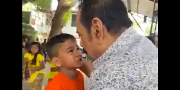 අවුරුද්දට මහින්ද පුංචි එවුන්ට අවුරුදු උත්සවයක් තියයි! VIDEO