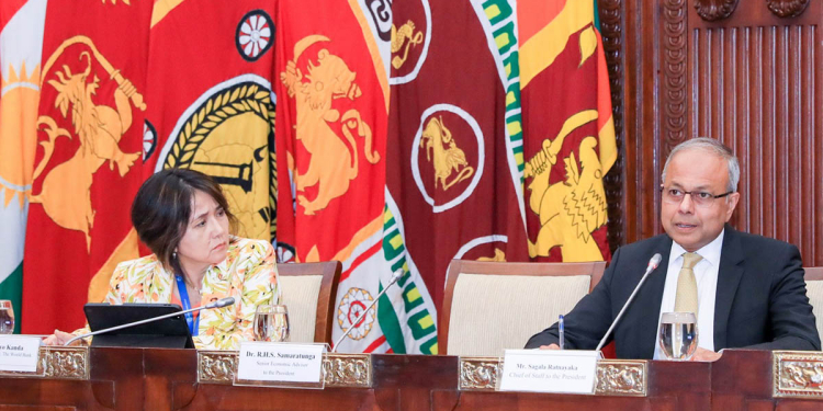 සාගල අද ලෝක බැංකු ප්‍රධානීන් හමුවී සාකච්ඡා කරයි! PHOTOS