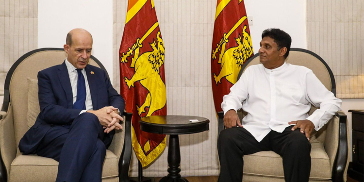 ප්‍රංශ තානාපති සජිත්ව හම්බවෙන්න විපක්ෂනායක කාර්යාලයට එයි!