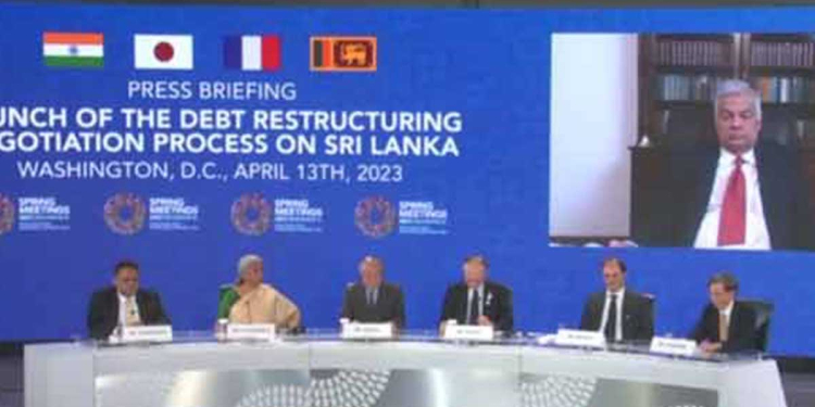 තීරණාත්මක ප්‍රතිව්‍යුහගත සාකච්ඡා ඇරඹෙයි! ලංකාවේ ලොකුම ණයහිමියා සාකච්ඡාවලට නෑ!