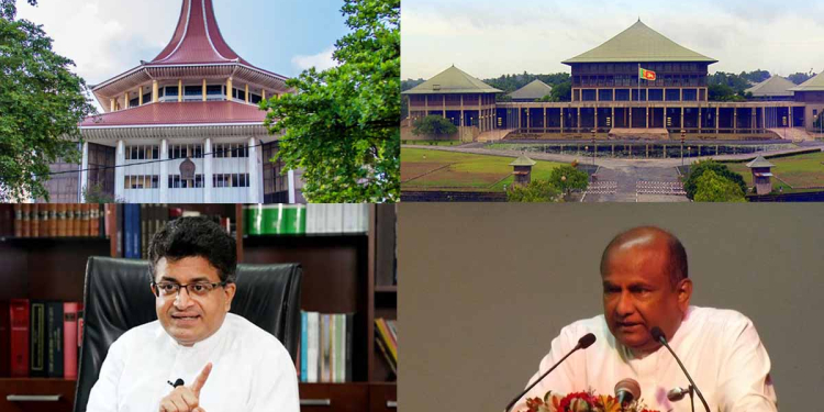 ශ්රේෂ්ඨාධිකරණයේ ගෞරවයට හානි කළා! මන්ත්රීවරුන්ගේ වරප්රසාද කඩකළා! 25 වැනිදාට කතානායකට එරෙහිව වරප්රසාද ප්රශ්නයක් ගේන්න ගම්මන්පිල සූදානම් වෙයි!
