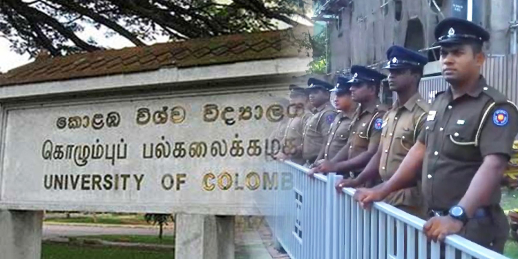 අපි මුකුත් දන්නෙ නෑ! හමුදාවයි පොලිසියයි ඇවිත් වටකළා! ළමයි බයවුණා! හැබැයි පස්සෙ හිණාවුණා! කොළඹ කැම්පස් එක ඇතුළේ වෙච්ච දේ! (VIDEO)