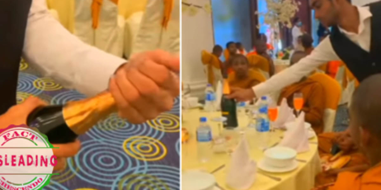 කෝටිපති දානපතියකු සුපිරි හෝටලයක හිමිවරුන් 185 නමකට දුන් දානමය පිංකමකදී මහා ආන්දෝලනයක්! ආහාරපාන එක්ක මත්පැනුත් පිළිගන්වලා? VIDEO I Sri Lanka Latest News