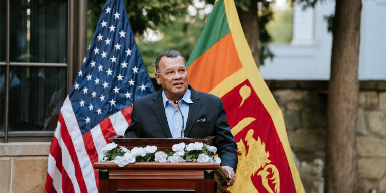 ලංකාවයි අමෙරිකාවයි අතර හිතවත්කමට අවුරුදු 75යි! මහින්ද අලුත් වැඩක් පටන් ගනී! VIDEO & PHOTOS I Sri Lanka Latest News