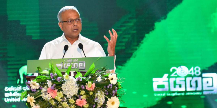 උද්ඝෝෂණ ඉවරයි! අරගල ඉවරයි! පෝලිම් නෑ! බඩු මිල අඩු වුණා! තෙල් මිල අඩු කළා! ගෑස් අඩු කරනවා! රට දැන් ස්ථාවරයි! ජනපති ජ්‍යෙෂ්ඨ උපදේශක සාගල එජාප මැයි රැලියේදී රට ගොඩනගන සැලැස්ම ඉදිරිපත් කරයි! VIDEO