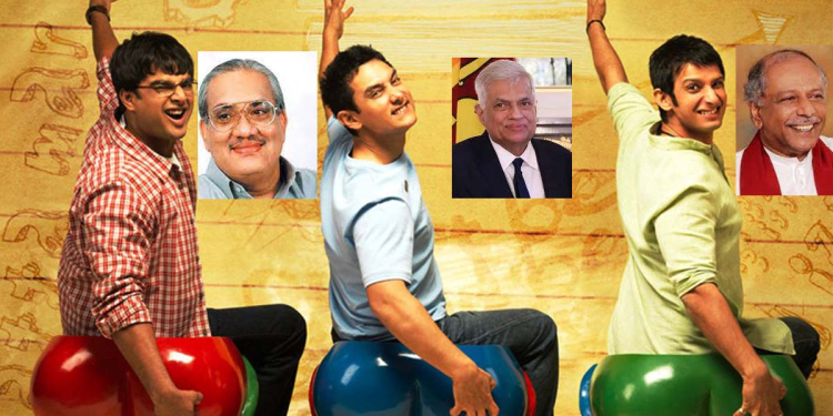 ‘ත්‍රී ඉඩියට්ස්’ සහ ‘හරිම බඩු තුනක්’! උපුල් ජෝශප් ප්‍රනාන්දුගේ ගුරුදා විග්‍රහය!