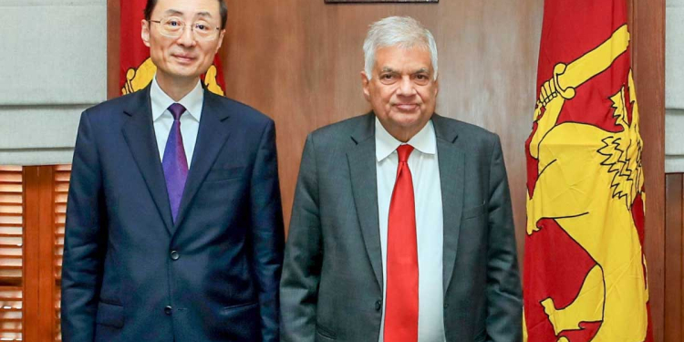 චීන උප විදේශ ඇමැති අද ජනාධිපති හමුවෙලා! PHOTO I Sri Lanka Latest News