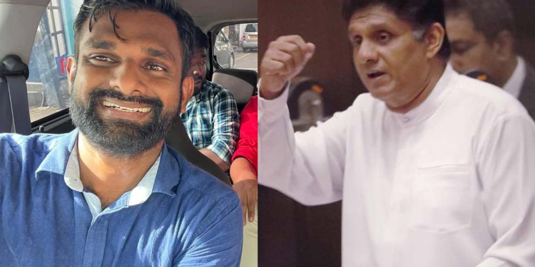 කඩුවෙල හිටපු නියෝජ්‍ය නගරාධිපතිගෙන් ගුටි කාපු පියත් නිකේෂලව සජිත් පාර්ලිමේන්තුවට අරන් එයි! වහාම ආරක්ෂාව දෙන්න කියයි!