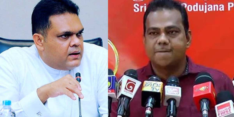 ආණ්ඩුවේ මන්ත්‍රී කණ්ඩායම් රැස්වීම උණුසුම් වෙයි! රනිල් ඉදිරියේම පොහොට්ටුවේ ඇමැති ෂෙහාන් සේමසිංහයි මන්ත්‍රී ජගත් කුමාරයි බැනගනී! VIDEO I Sri Lanka Latest News