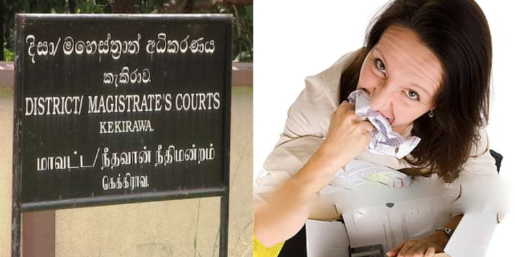 කැකිරාව උසාවියේදී ඉඩම් නඩුවක ලිපි ගොනු දෙකක් කාපු නීතිඥවරියක් අත්අඩංගුවට! Sri Lanka Latest News