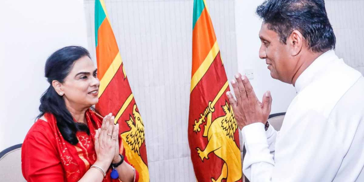 සජිත් හමුවන්න ලංකාවේ WHO ප්‍රධානී අල්කා ඇවිත්! PHOTOS & VIDEO I Sri Lanka Latest News