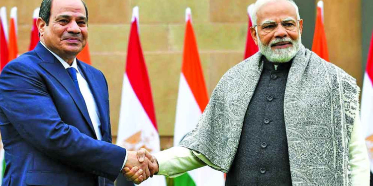 මෝදි ඊජිප්තු සබඳතා නව මානයකට ගෙනෙයි!