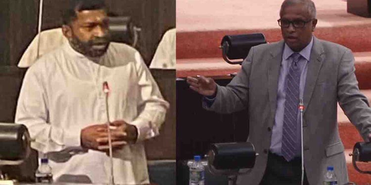 පාස්කු ප්‍රහාරය ගැන සුමන්තිරන් කතා කරද්දී පිල්ලෙයාන් මැද්දට පනී! දැඩි බාධා මැද සුමන්තිරන් දිගටම කතා කරයි! VIDEO I Sri Lanka Latest News