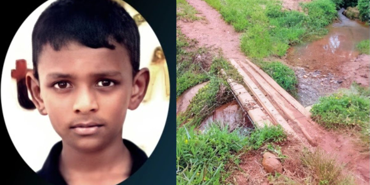 පාසල නිමවී ගෙදර එමින් සිටි දරුවෙක් ඒදණ්ඩෙන් ඔයට වැටී මියගිහින්! Sri Lanka Latest News