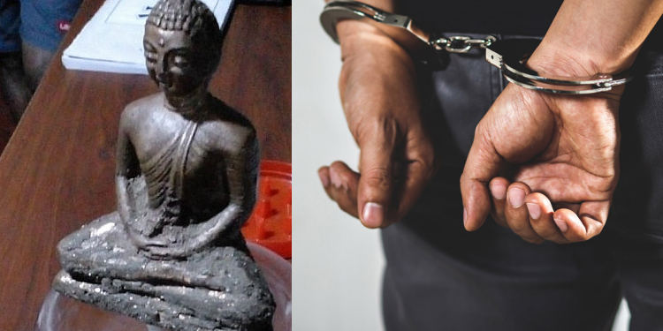 දඹ රන් බුදු පිළිමයක් විකුණන්න ගිය දෙන්නෙක් මැදවච්චියේදී අත්අඩංගුවට! Sri Lanka Latest News