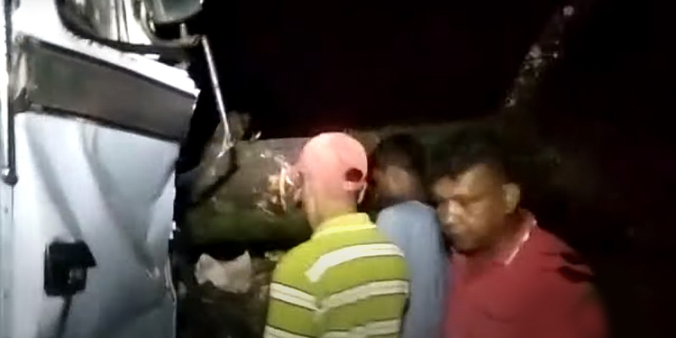 තවත් බස් එකක් උඩට ගහක් කඩන් වැටෙයි! මගීන් 3කට තුවාලයි! VIDEO I Sri Lanka Latest News