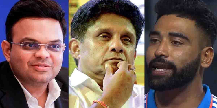 ඒෂියා කප් එකේදි ‘ග්රවුන්ඩ් ස්ටාෆ්’ එක දීපු සපෝට් එකට ජේ. ෂා ඩොලර් 50000ක් දුන්නා ඒ සේවකයන්ට බෙදලා දෙන්න කියලා! අවසන් තරගයේ වීරයා මොහොමඩ් සිරාජ් ඩොලර් 5000ක් දුන්නා! අද වනතුරු මේ සල්ලි බෙදලා දීලා නෑ! ඒ සල්ලි කොහේද ගියේ? විපක්ෂනායක තවත් ක්රිකට් සල්ලි ප්රශ්නයක් එළියට අදී! VIDEO I Sri Lanka Latest News