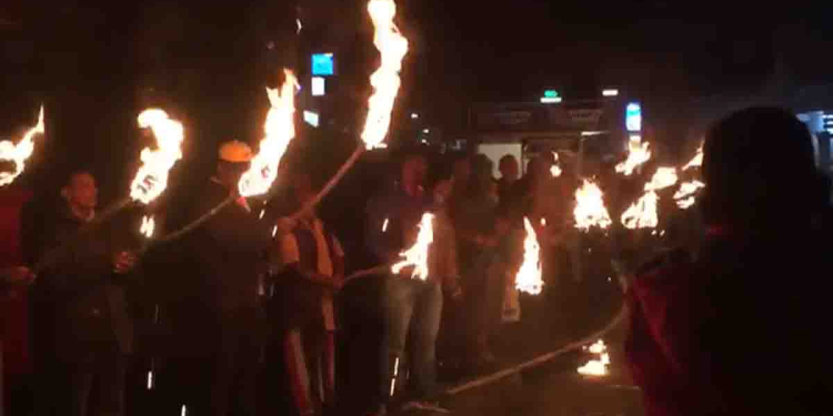 සීතල නුවරඑළිය මහරෑ රත්කළ සජබ ලයිට් බිල් විරෝධය! VIDEO I Sri Lanka Latest News