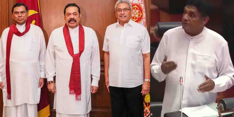ආර්ථිකය බංකොලොත් කළා කියලා ශ්රේෂ්ඨාධිකරණය තීන්දු කරපු රාජපක්ෂවරු තවමත් රාජ්ය අනුග්රහය යටතේ වරප්රසාද භුක්ති විඳිනවා! රාජපක්ෂවරුන්ගේ වැරදි තීන්දු නිසා සමස්ත ජාතියම වන්දි ගෙවනවා! ආණ්ඩුව මේ ආර්ථික ඝාතකයන්ට එරෙහිව ගන්න ක්රියාමාර්ගය මොකද්ද? ආණ්ඩුවේ දැඩි බාධා කිරීම් මැද්දේ විපක්ෂනායක සජිත් රාජපක්ෂවරුන්ට එරෙහි යෝජනාව පාර්ලිමේන්තුවට ඉදිරිපත් කරයි! VIDEO I Sri Lanka Latest News