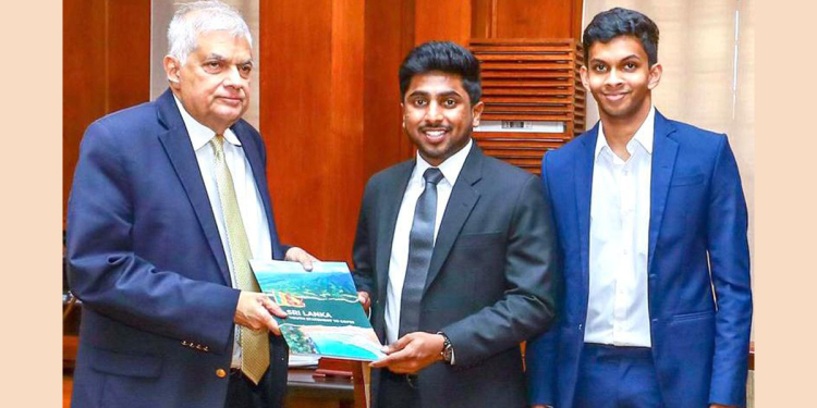 COP 28 වෙනුවෙන් ඉදිරිපත් කළ ශ්රී ලංකා තරුණ ප්රකාශනය රනිල්ට පිළිගන්වයි! (PHOTOS) I Sri Lanka Latest News