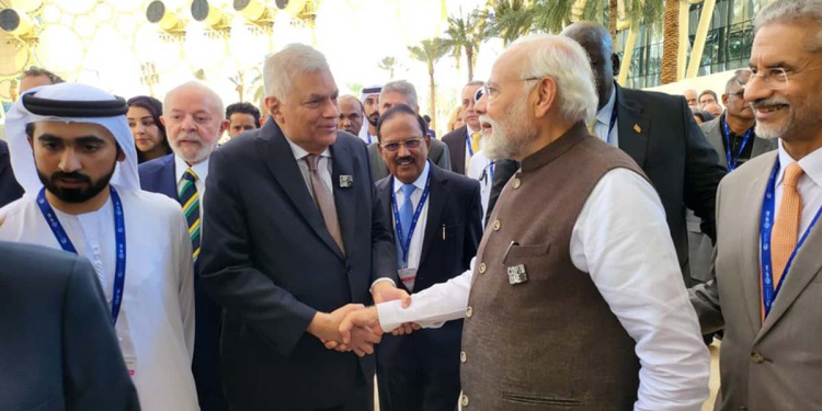 COP 28 සමුලුවට ඩුබායි ගිය රනිල්ට මෝදි හමුවෙලා! I Sri Lanka Latest News