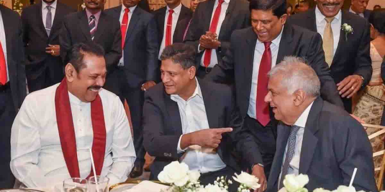 ඒගොල්ලෝ ඔක්කොම යාළුවෝ මල්ලී…! මහින්ද-රනිල්-දිලිත්-වජිර…! අලුත්ම පින්තූරේ…! I Sri Lanka Latest News