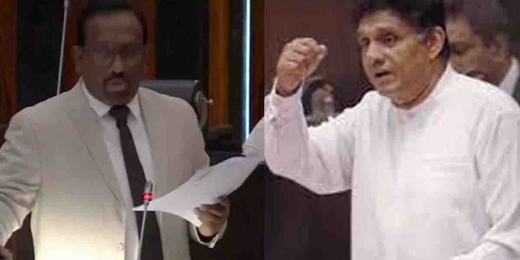මහින්දානන්ද අද සජිත්ට සංස්කෘතික අරමුදලේ මුදල් අවභාවිතා කළා කියමින් චෝදනා රැසක් එල්ල කරයි! සජිත් එකින් එකට උත්තර දෙයි! මේවා ඡන්ද දිනන්න රාජපක්ෂලා ගහපු මඩ! මහින්ද දාපු කමිටුවේ වාර්තාවට කිසිම සාමාජිකයෙක් අත්සන් කරලා නෑ! අල්ලස් කොමිසම සාක්ෂි නෑ කිව්වා! වසන්ත ජිනදාස කමිටුවෙන් කිසිම චෝදනාවක් නෑ කිව්වා! කට්ටියටම කටඋත්තර නැතිවෙන්නම සජිත් සියලු වාර්තා සභාගත කරයි! ‘මේවා එළිවෙනවට බයේ වාර්තාව කෝප් එකට දීලත් නෑ..’ -සජිත් චෝදනා කරයි! ‘අපි වාර්තාව කෝප් එකට දුන්නා..’ -ඇමැති විදුර කියයි! VIDEO I Sri Lanka Latest News