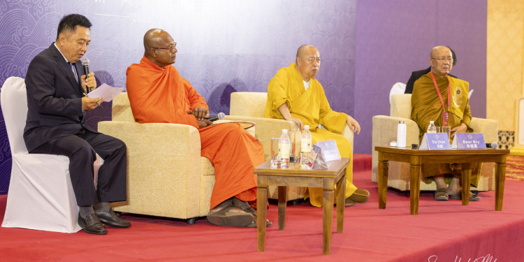 8 වැනි දකුණු චීන මුහුදු බෞද්ධාගමික ෂෙන්ජන් වටමේස සමුළුව කොළඹදී! PHOTOS I Sri Lanka Latest News