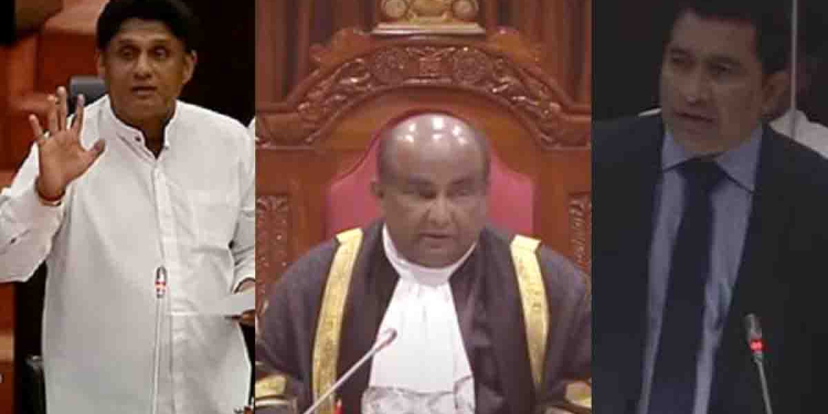 ක්රීඩා අමාත්යංශ වැය ශීර්ෂය ගැන කතා කරන්න හිටපු ඇමැති රොෂාන් තුන්පාරක් කෝල් කරලා ආණ්ඩුවෙන් වෙලාව ඉල්ලයි! ආණ්ඩුව වෙලාව නොදෙයි! ‘ඇයි මට කතා කරන්න දෙන්නේ නැත්තේ? මේක හරි කැතයි! ප්රජාතන්ත්ර විරෝධියි!’ විපක්ෂනායක සජිත් නැගිටී! ‘ආණ්ඩුව දෙන්නේ නැත්නම් විපක්ෂයෙන් හරි වෙලාව දෙන්නම්’ කියයි! VIDEO I Sri Lanka Latest News