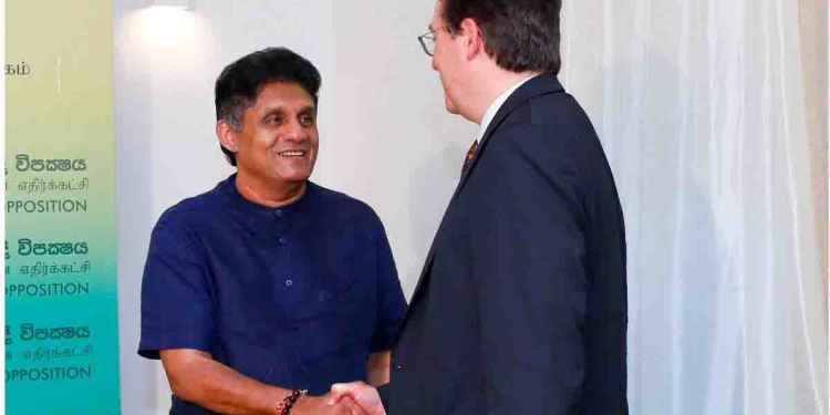 සජබ රජයක් යටතේ IMF ගිවිසුම සංශෝධනය කර ජනතාවාදී ගිවිසුමකට එළඹෙනවා! ඒ සදහා අපිට විධිමත් වැඩපිළිවෙළක් තියෙනවා! IMF නියෝජිතයන් සමග විශේෂ හමුවේදී සජිත් කෙළින්ම කියයි! හර්ෂ-ඉරාන්-කබීර්-ගොඩහේවා-සුජීව එක්ක ජනතාව දුකින් මුදාගන්නා ආර්ථික සැලැසුමත් පැහැදිලි කරයි! VIDEO & PHOTOS I Sri Lanka Latest News