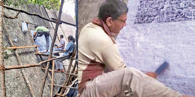 දිඹුලාගල සෙල්ලිපිය හොයාගෙන මාස ගානක්! පුරාවිද්‍යා දෙපාර්තමේන්තුව තවම කිසිවක් හෙළිකරලා නෑ! කුමන්ත්‍රණයක් කියලා සැකයි! Sri Lanka Latest News