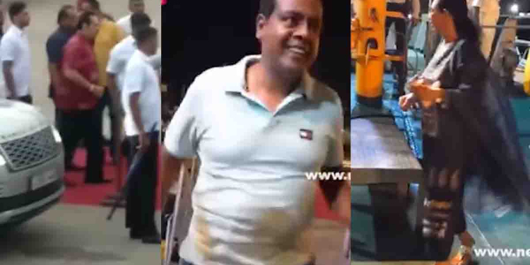 පොහොට්ටු මැතිඇමැතිවරු නැවක ගිහින් මුහුද මැද දාපු පාටියේ වීඩියෝ එක ලීක් වෙයි! මහින්දත් ඇවිත්! නැවට නගින මැතිඇමැතිවරු සෙට් එක බලන්නකෝ! VIDEO I Sri Lanka Latest News